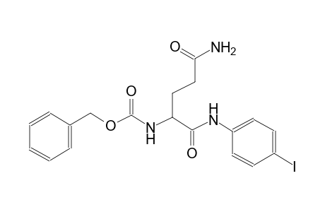 carbamic acid, [4-amino-1-[[(4-iodophenyl)amino]carbonyl]-4-oxobutyl]-, phenylmethyl ester