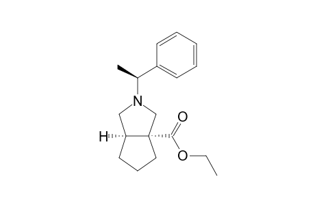 Ethyl (3aR,6aR)-2-[(1S)-1-phenylethyl]octahydrocyclopenta[c]pyrrol-3a-carboxylate