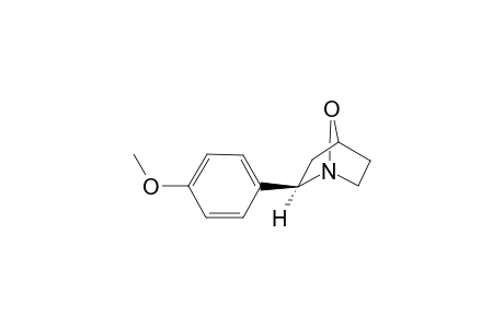 2-(p-Methoxyphenyl)-1-aza-7-oxabicyclo[2.2.1]heptane