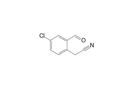 2-(Cyanomethyl)-5-chlorobenzaldehyde