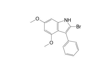 2-Bromo-4,6-dimethoxy-3-phenylindole