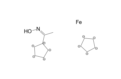 Ferrocene, [1-(hydroxyimino)ethyl]-, (Z)-