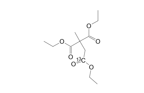 (1-C=O-C-13)-TRIETHYL-1,1,2-PROPANETRICARBOXYLATE