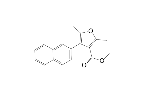 2,5-Dimethyl-4-(2-naphthyl)furan-3-carboxylic acid methyl ester