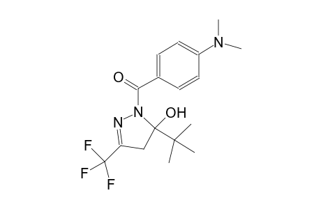 1H-pyrazol-5-ol, 1-[4-(dimethylamino)benzoyl]-5-(1,1-dimethylethyl)-4,5-dihydro-3-(trifluoromethyl)-