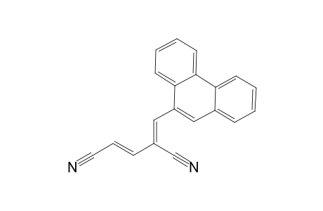 4-(9'-phenanthrylmethylidine)pent-2-enedinitrile