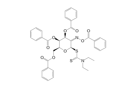 3,4,6-TRI-O-BENZOYL-2-(BENZOYLOXYIMINO)-2-DEOXY-BETA-D-LYXO-HEXOPYRANOSYL-N,N-DIETHYLDITHIOCARBAMATE