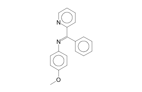 Benzaldimine, N-(p-anisyl)-.alpha.-(2-pyridyl)-