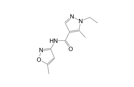 1-ethyl-5-methyl-N-(5-methyl-3-isoxazolyl)-1H-pyrazole-4-carboxamide