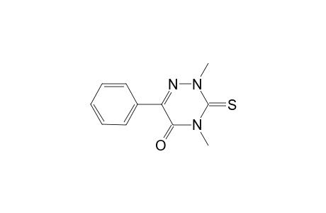 2,4-Dimethyl-6-phenyl-3-thioxo-3,4-dihydro-1,2,4-triazin-5(2H)-one