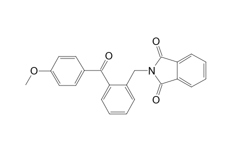 1H-isoindole-1,3(2H)-dione, 2-[[2-(4-methoxybenzoyl)phenyl]methyl]-