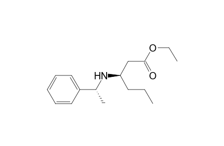 (3R)-3-[[(1R)-1-phenylethyl]amino]hexanoic acid ethyl ester