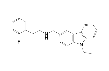 9H-Carbazole-3-methanamine, 9-ethyl-N-[2-(2-fluorophenyl)ethyl]-