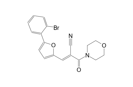 (2E)-3-[5-(2-bromophenyl)-2-furyl]-2-(4-morpholinylcarbonyl)-2-propenenitrile
