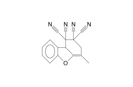 4-Methyl-1,1,2,2-tetracyano-1,2,3,9b-tetrahydro-dibenzofuran