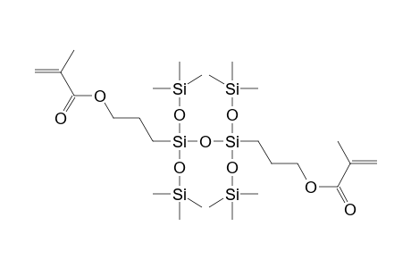 1,3-bis(3-Methacryloxypropyl)tetrakis(trimethylsiloxy)disiloxane (87%)