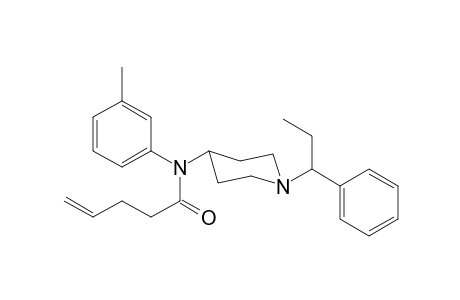 N-3-Methylphenyl-N-[1-(1-phenylpropyl)piperidin-4-yl]-pent-4-enamide
