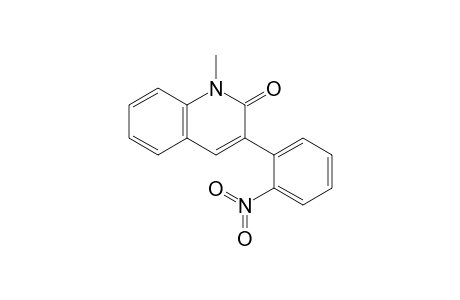 1-Methyl-3-(2-nitrophenyl)-2-quinolinone