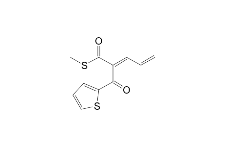 S-Methyl 2-thienoylpenta-2,4-dienethioate