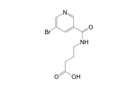 butanoic acid, 4-[[(5-bromo-3-pyridinyl)carbonyl]amino]-