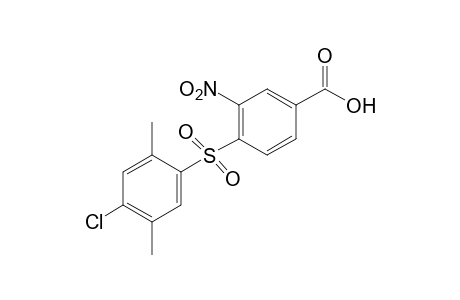4-[(4-chloro-2,5-xylyl)sulfonyl]-3-nitrobenzoic acid