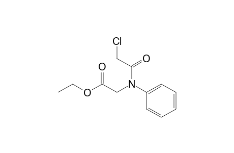 Glycine, N-(2-chloroacetyl)-N-phenyl-, ethyl ester