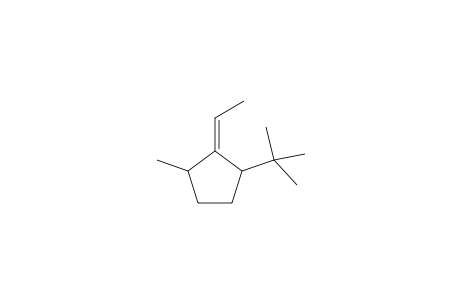 1-[(Z)-Ethylidene]-2-tert-butyl-5-methylcyclopentane[
