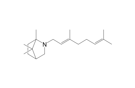 3-[(2E)-3,7-dimethylocta-2,6-dienyl]-4,7,7-trimethyl-3-azabicyclo[2.2.1]heptane