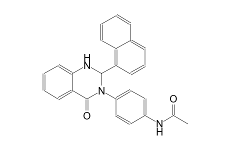 acetamide, N-[4-(1,4-dihydro-2-(1-naphthalenyl)-4-oxo-3(2H)-quinazolinyl)phenyl]-
