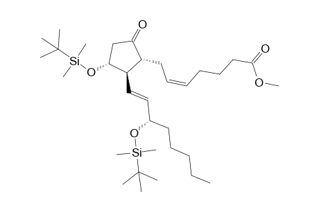 (Z)-7-[(1R,2R,3R)-3-[tert-butyl(dimethyl)silyl]oxy-2-[(E,3S)-3-[tert-butyl(dimethyl)silyl]oxyoct-1-enyl]-5-keto-cyclopentyl]hept-5-enoic acid methyl ester