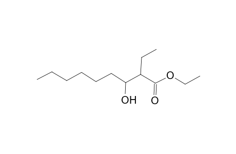 Nonanoic acid, 2-ethyl-3-hydroxy-, ethyl ester