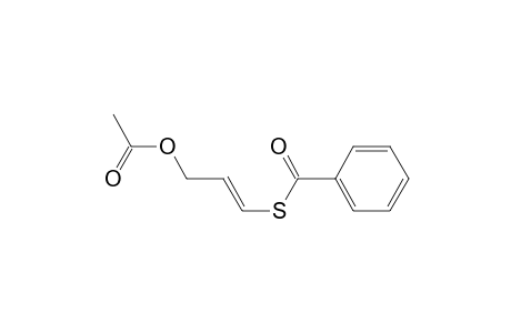 Benzenecarbothioic acid, S-[3-(acetyloxy)-1-propenyl]ester, (E)-