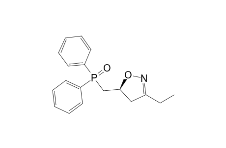 5-Diphenylphosphinoylmethyl-3-ethyl-4,5-dihydroisoxazole