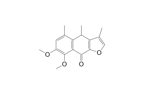 1,2-Dimethoxy-1,2,3,4-dehydro-6-dehydroxycacalone