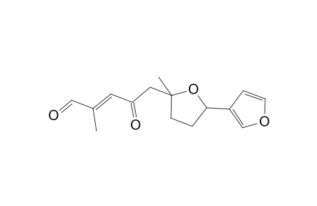 2-Pentenal, 2-methyl-4-oxo-5-(2,3,4,5-tetrahydro-5-methyl[2,3'-bifuran]-5-yl)-