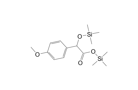 Benzeneacetic acid, 4-methoxy-.alpha.-[(trimethylsilyl)oxy]-, trimethylsilyl ester