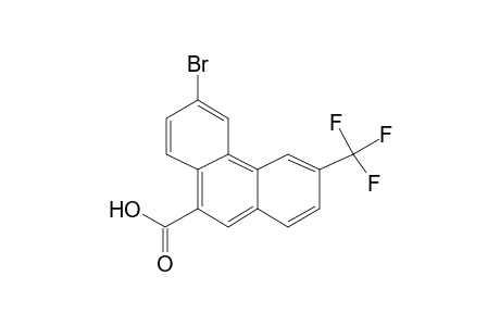 6-Bromo-3-(trifluoromethyl)-9-phenanthrenecarboxylic acid