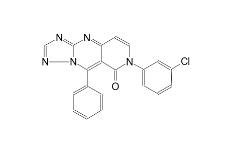 pyrido[4,3-d][1,2,4]triazolo[1,5-a]pyrimidin-8(7H)-one, 7-(3-chlorophenyl)-9-phenyl-