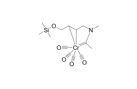 Tetracarbonylchromium(0)ehylidene(.eta.(2)-N-methylamino-4-trimethylsiloxybut-2-ene)