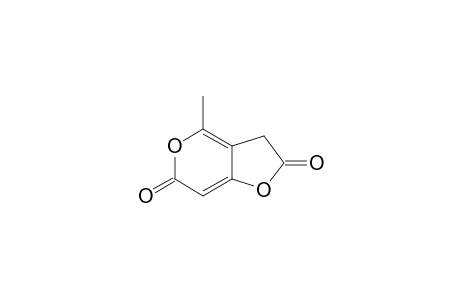 4-Methyl-3H-furo[3,2-c]pyran-2,6-dione