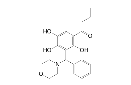 3'-(alpha-MORPHOLINOBENZYL)-2',4',5'-TRIHYDROXYBUTYROPHENONE