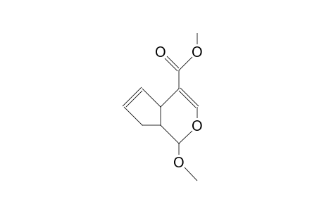 cis-2-Methoxy-5-methoxycarbonyl-3-oxa-cis-bicyclo(4.3.0)nona-4,7-diene