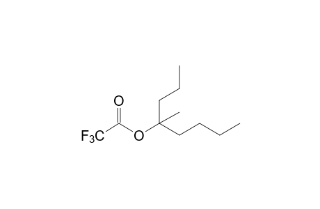 trifluoroacetic acid, 4-methyl-4-octyl ester