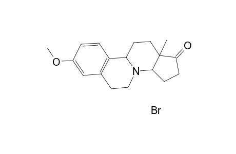 8-Methoxy-12a-methyl-3,3a,5,6,10b,11,12,12a-octahydrocyclopenta[5,6]pyrido[2,1-a]isoquinolin-1(2H)-one hydrobromide salt