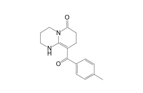 9-(4'-Methylbenzoyl)-1,2,3,4,7,8-hexhydropyrido[1,2-a]pyrimidin-6-one