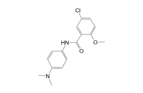 5-chloro-N-[4-(dimethylamino)phenyl]-2-methoxybenzamide