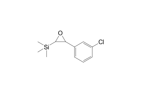 (E)-3-(3-Chlorophenyl)-2-trimethylsilyloxirane