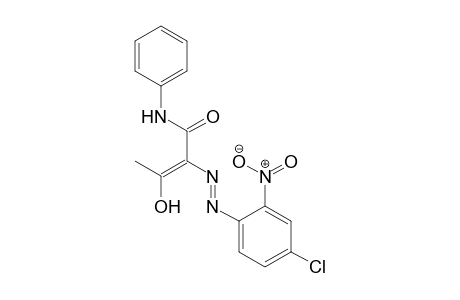 4-Chloro-2-nitroaniline->acetoacetanilide