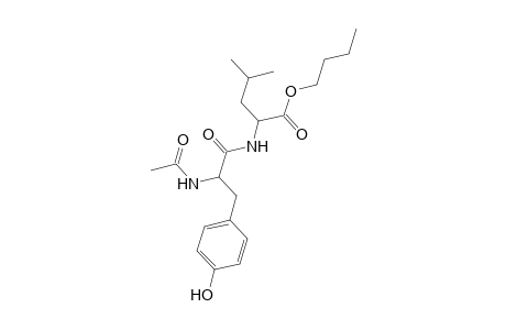Butyl 2-([2-(acetylamino)-3-(4-hydroxyphenyl)propanoyl]amino)-4-methylpentanoate
