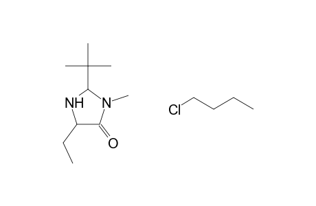 4-IMIDAZOLIDINONE, 5-(4-CHLOROBUTYL)-2-(1,1-DIMETHYLETHYL)-5-ETHYL-3-METHYL-, (2R-trans)-